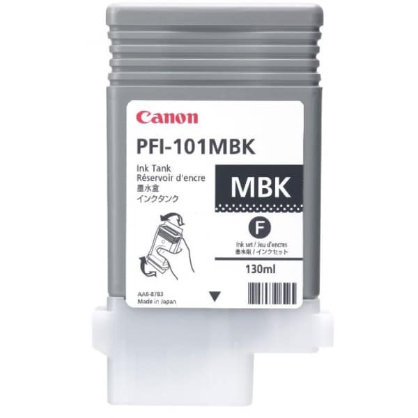 Matte Black Ink tank - 130ml - PFI-101MBK