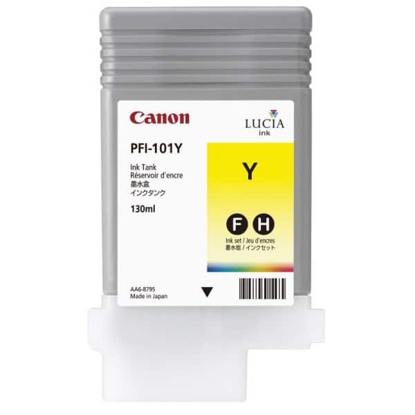 Yellow Ink Tank 130ml - PFI-101Y
