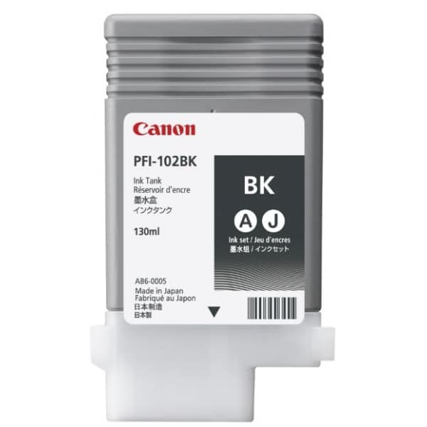 Black Ink tank - 130ml - PFI-102BK