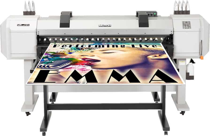 Mutoh ValueJet 1617H large format solvent printer