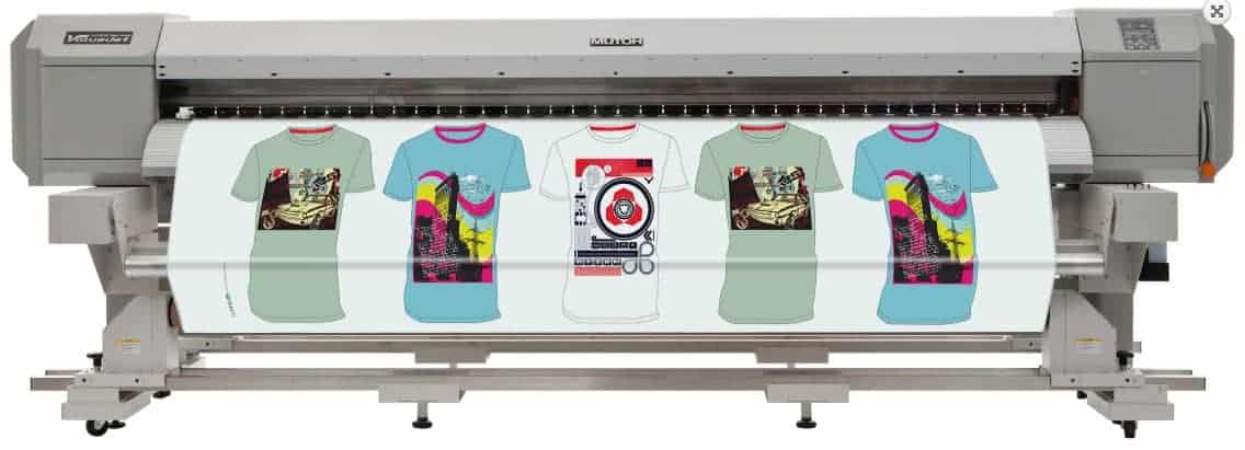 Mutoh  ValueJet VJ-2638W Dye Sub (102 inch)  Indoor and Digital Transfer Large Format Printer