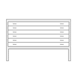 McNeill Horizontal Plan Chests - Image 7