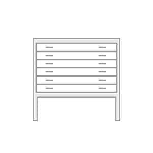 McNeill Horizontal Plan Chests - Image 9