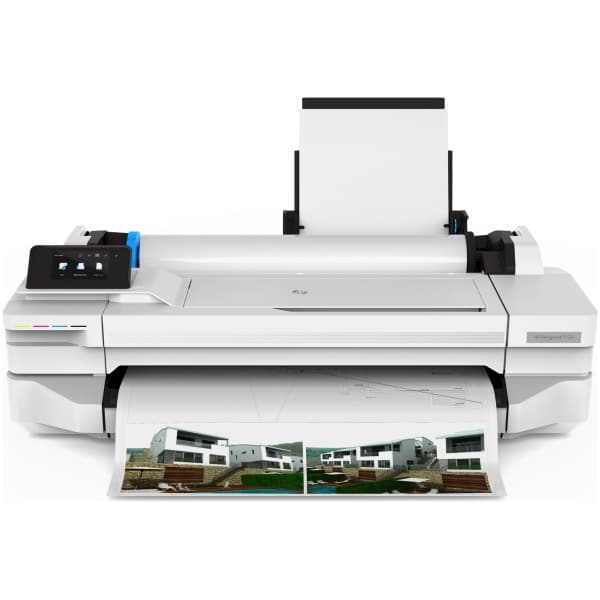 HP DesignJet T130 A1 Large Format Printer - with four rolls of paper 610mm x 50m included