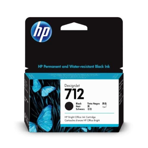 No. 712 Black DesignJet Ink Cartridge - 38ml