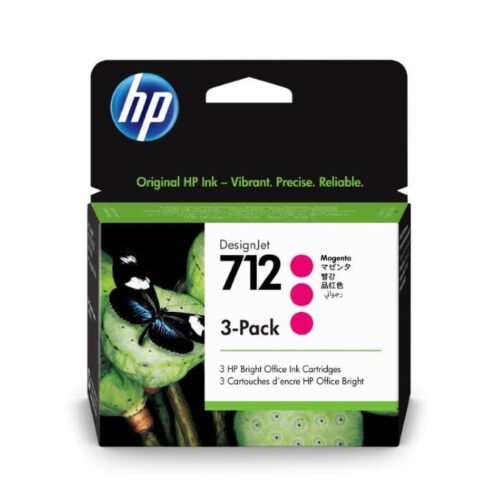 No. 712 Magenta DesignJet Ink Cartridge - 29ml 3-pack