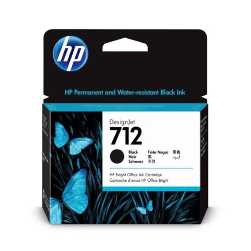 No. 712 Black DesignJet Ink Cartridge - 80ml
