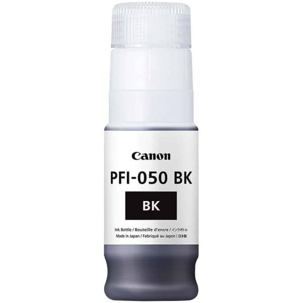 PFI-050 Black (BK) - 70ml Ink Tank