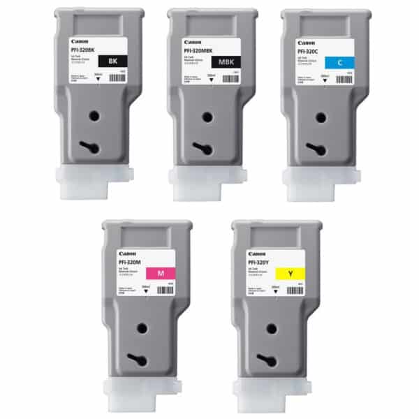 Canon imagePROGRAF TM Series Ink Bundle MBK,PBK,C,M,Y 300ml