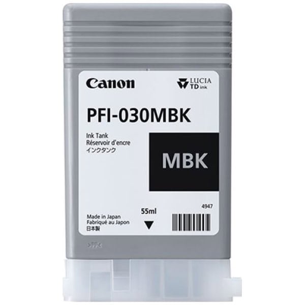 Matte Black Ink Tank 55ml – PFI-030(MBK)