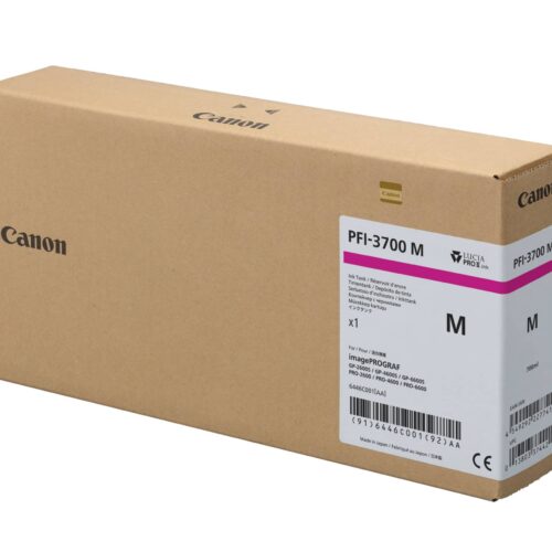 PFI-3700 Magenta (M) - 700ml Ink Tank