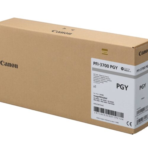 PFI-3700 Photo Grey (PGY)  - 700ml Ink Tank