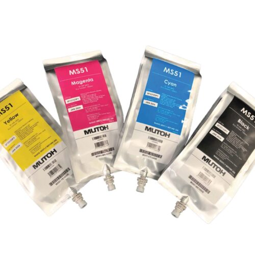 Mutoh Black Ink Pack 1000ml - MS-51-BK