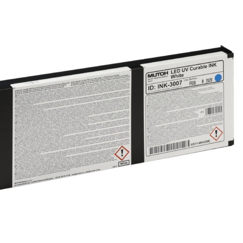 Mutoh White Flexible Ink Cassette 220ml - US-11-WH